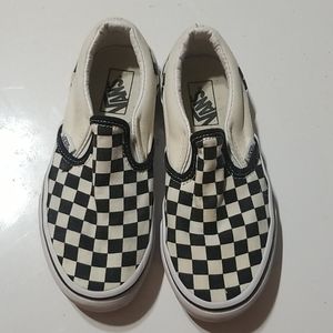 Kids Van's checker board
